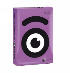 Copy Paper Optix A4 80GSM Fsc Juni Purple PK500 (REAM)