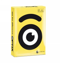 Copy Paper Optix A4 80GSM Fsc Suni Yellow PK500 (REAM)