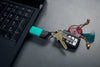 Kingston Technology DataTraveler 256GB USB3.2 Gen1 Exodia M (Black + Teal)