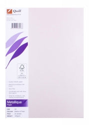 Quill Paper A4 Metallique Mother Of Pearl 120GSM PK25 (Each)