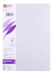 Quill Paper A4 120GSM Metallique Moonstone PK25 (Each)