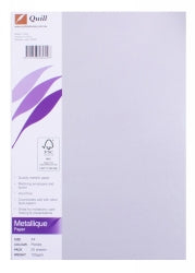 Quill Paper A4 Metallique Peridot 120GSM PK25 (Each)