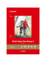 Canon Paper Photo A4 Glossy Ii 265GSM PK20 (Each)