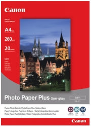 Canon Paper Photo A4 Semi Gloss SG-201 I/J 260GSM PK20 (Each)