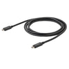StarTech.com USB-C Cable with Power Delivery (3A) - M/M - 2 m (6 ft.) - USB 3.0 - USB-IF Certified