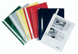 Flat File Durable A4 2573 C/FRONT Red (Each)