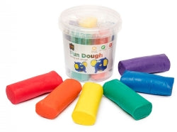 Clay Fun Dough 900gm Assorted In Bucket (Each)