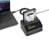 StarTech.com Single Bay Hard Drive Eraser, Standalone HDD/SSD Sanitizer, 4Kn, USB 3.0 to SATA III (6 Gbps), 9 Erase Modes, LCD Display, Secure Erase Hard Disk Sanitizer Dock, DB-9 Printer Port, TAA Compliant