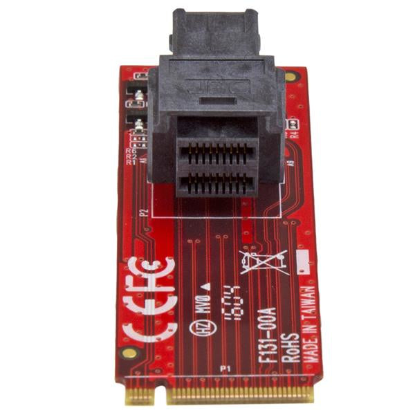 StarTech.com U.2 (SFF-8643) to M.2 PCI Express 3.0 x4 Host Adapter Card for 2.5Ã¢â‚¬Â U.2 NVMe SSD