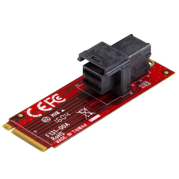 StarTech.com U.2 (SFF-8643) to M.2 PCI Express 3.0 x4 Host Adapter Card for 2.5Ã¢â‚¬Â U.2 NVMe SSD