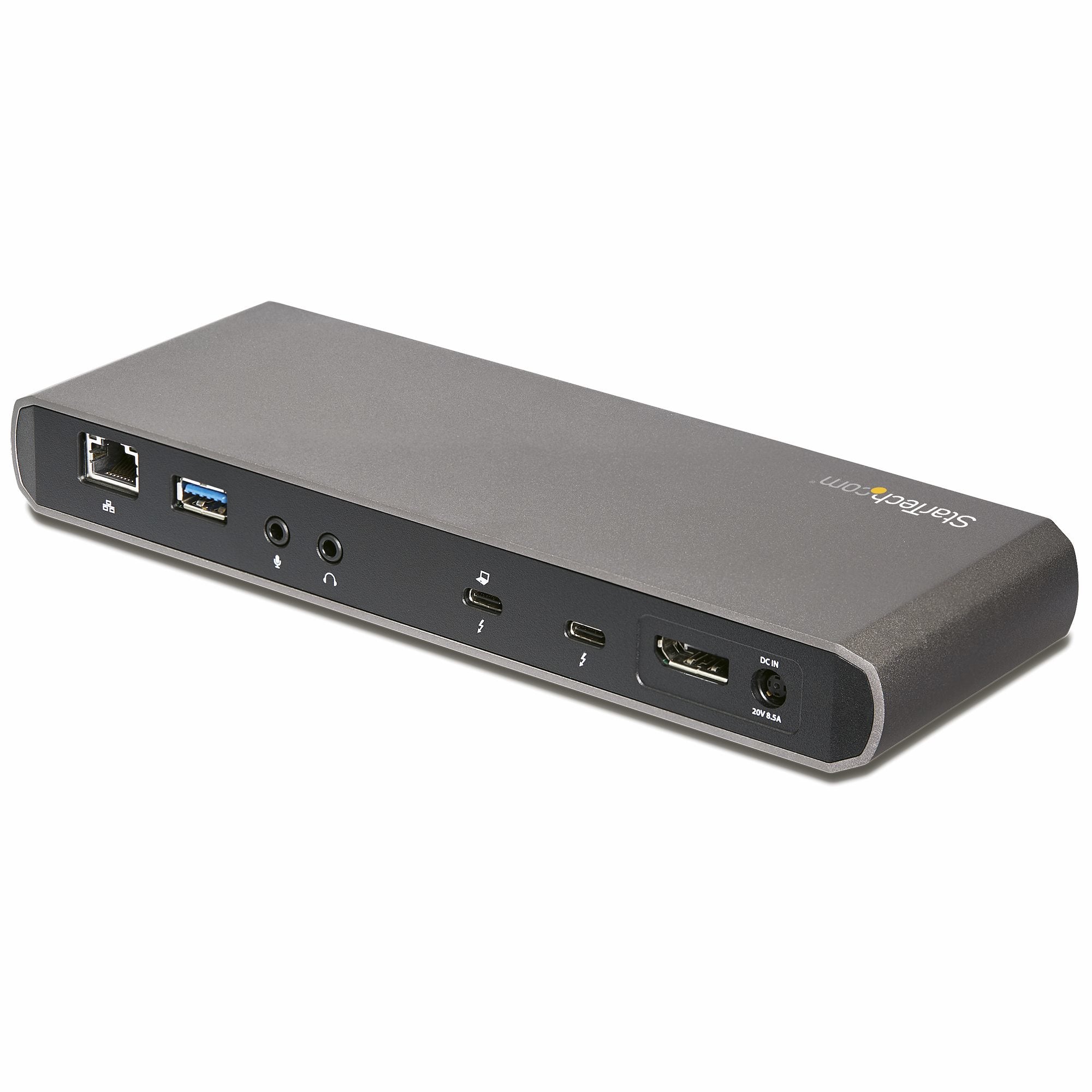 StarTech.com Thunderbolt 3 Dock, Dual Monitor 4K 60Hz TB3 Laptop Docking Station, DisplayPort, 85W PD, 3x USB, GbE - REPLACED BY TB3CDK2DH