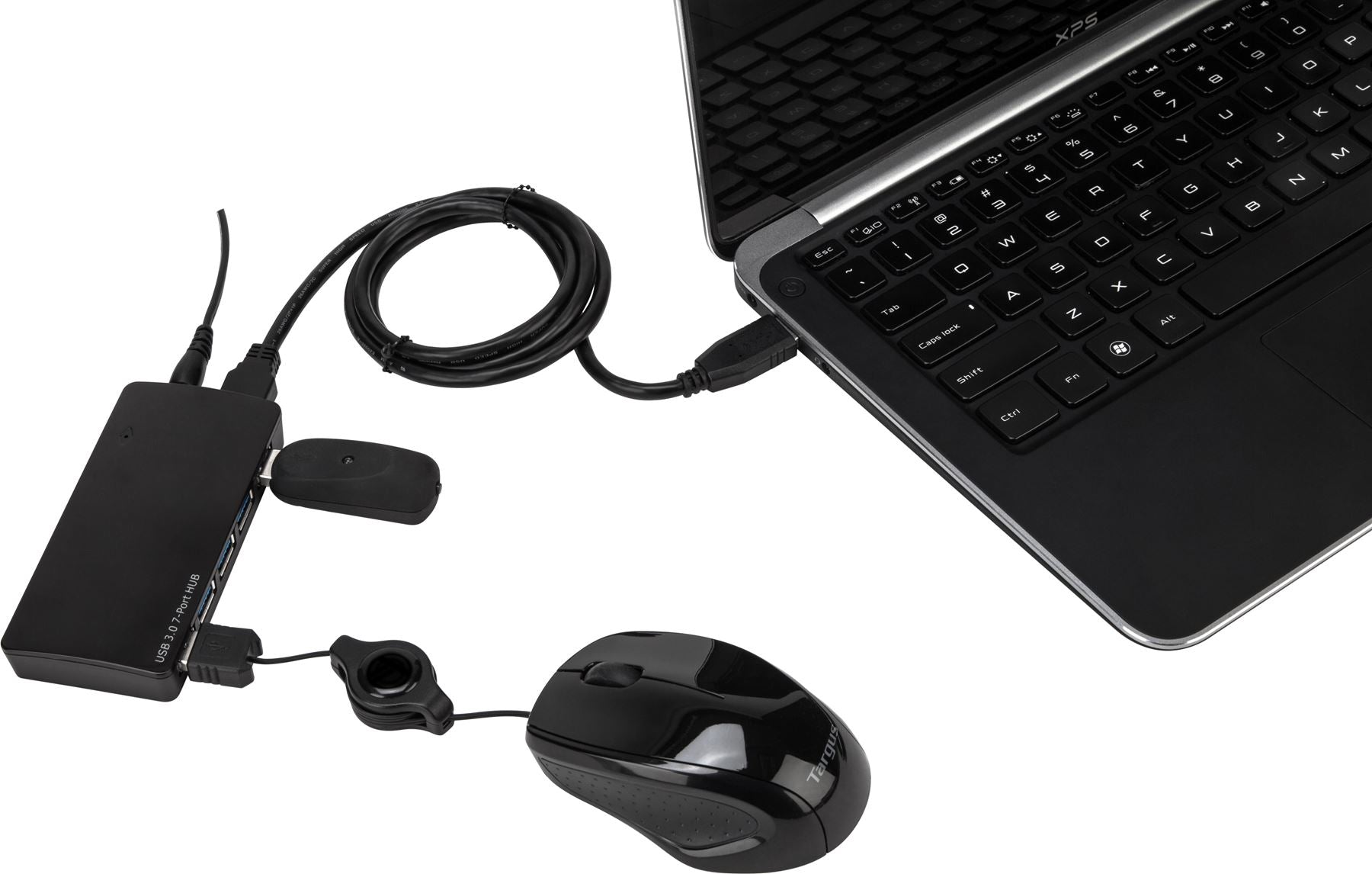 Targus ACH125AU interface hub USB 2.0 Black