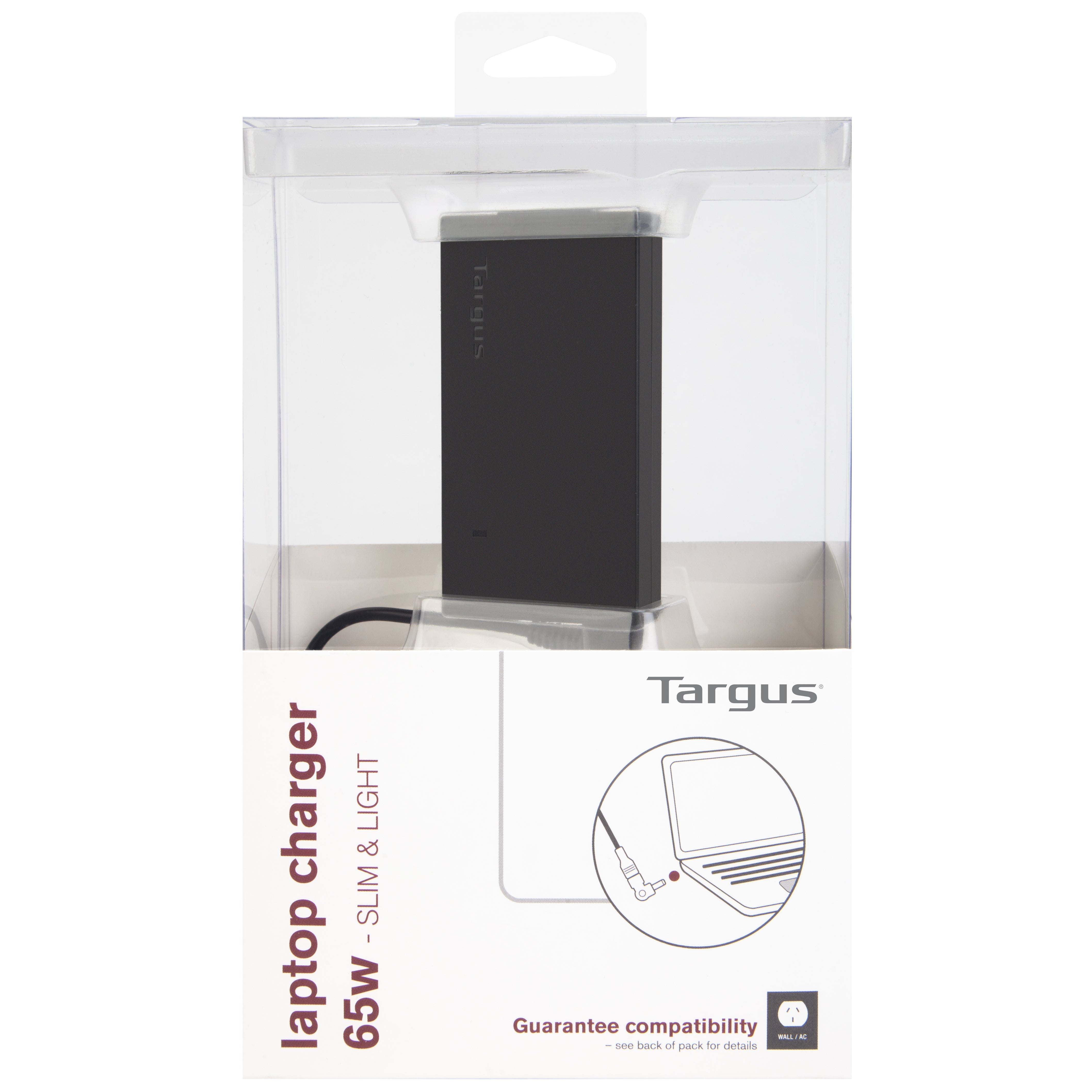 Targus APA047AU power adapter/inverter Indoor 65 W Black