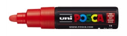 Posca Marker 4.5mm PC7M Bold Bullet Tip Red (Each)