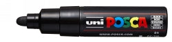 POSCA Uni Marker 4.5mm PC7M Bold Bullet Tip Black (Each)