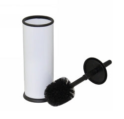 Toilet Brush Compass Powder Coated White (Each)