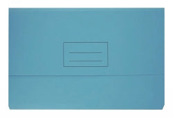 Bantex Document Wallet Foolscap Board 240GSM Light Blue (Each)
