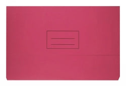 Bantex Document Wallet Foolscap Board 240GSM Pink (Each)