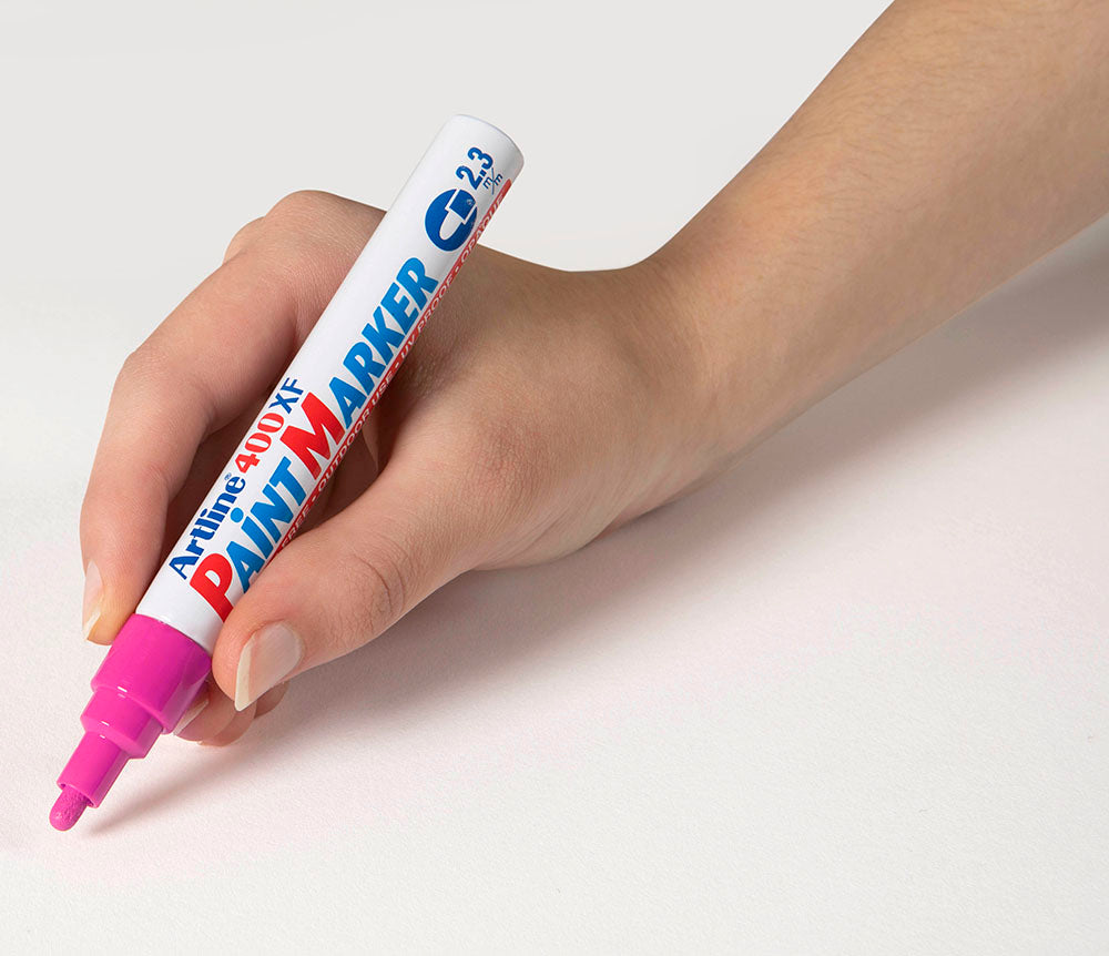 Artline Marker Paint 400 2.3mm Bullet Pink (Box 12)