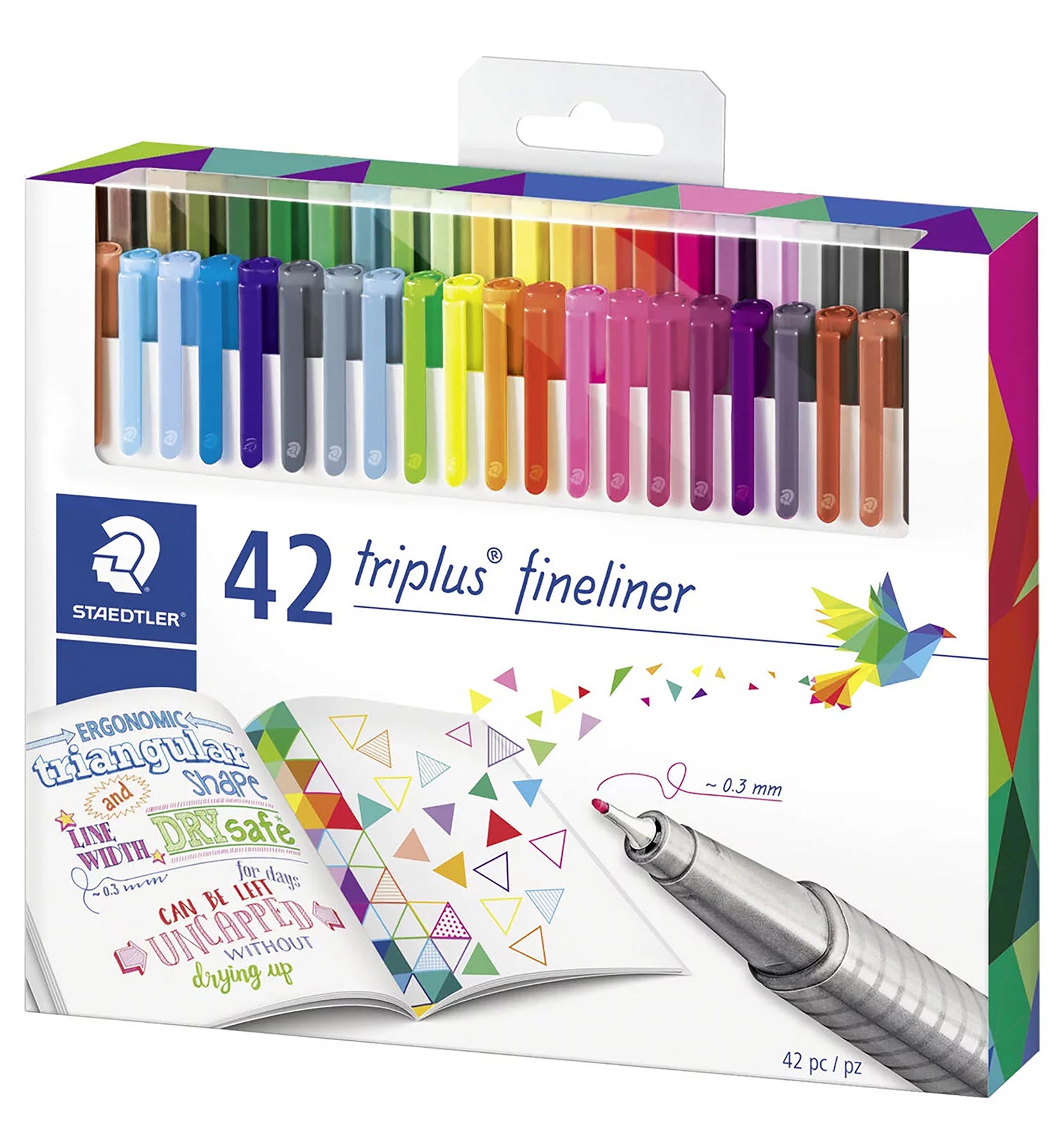 Staedtler Pen Fine Tip Triplus Fineliner WLT42 (Each)