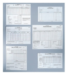 Zions Time Sheet 44 Hotel PK100 (Each)
