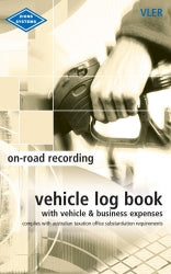 Zions Vehicle Log & Expenses Record Book Vler (Each)