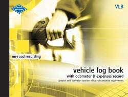 Zions Vehicle Log Book With Odometer & Expenses Record Vlb Large (Each)