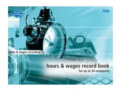 Zions Hours & Wages Record Book 76M Med (Each)