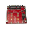 StarTech.com Dual-Slot M.2 Drive to SATA Adapter for 2.5