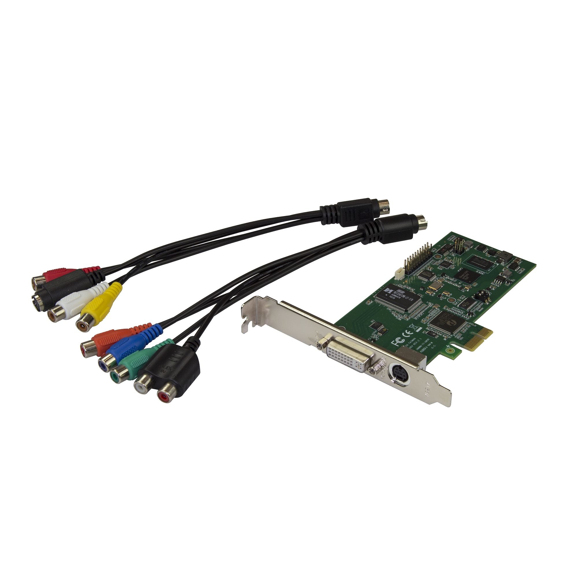 StarTech.com PCIe HDMI Video Capture Card - HDMI, VGA, DVI, or Component Video at 1080p60 - TAA