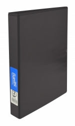 Bantex Binder Insert A4 2 D-RING 25mm Black (Each)