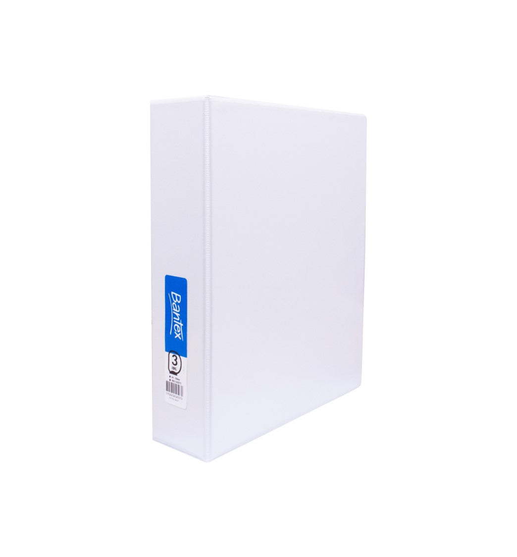 Bantex Binder Insert A4 3 D-RING 50mm White (Each)