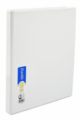 Bantex Binder Insert A4 4 O-RING 16mm White (Each)