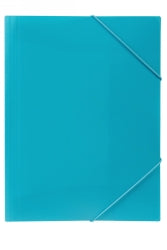 Marbig Document Wallet A4 Soft Touch Brights Marine (Each)