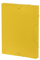 Marbig Document Box A4 Yellow (Each)