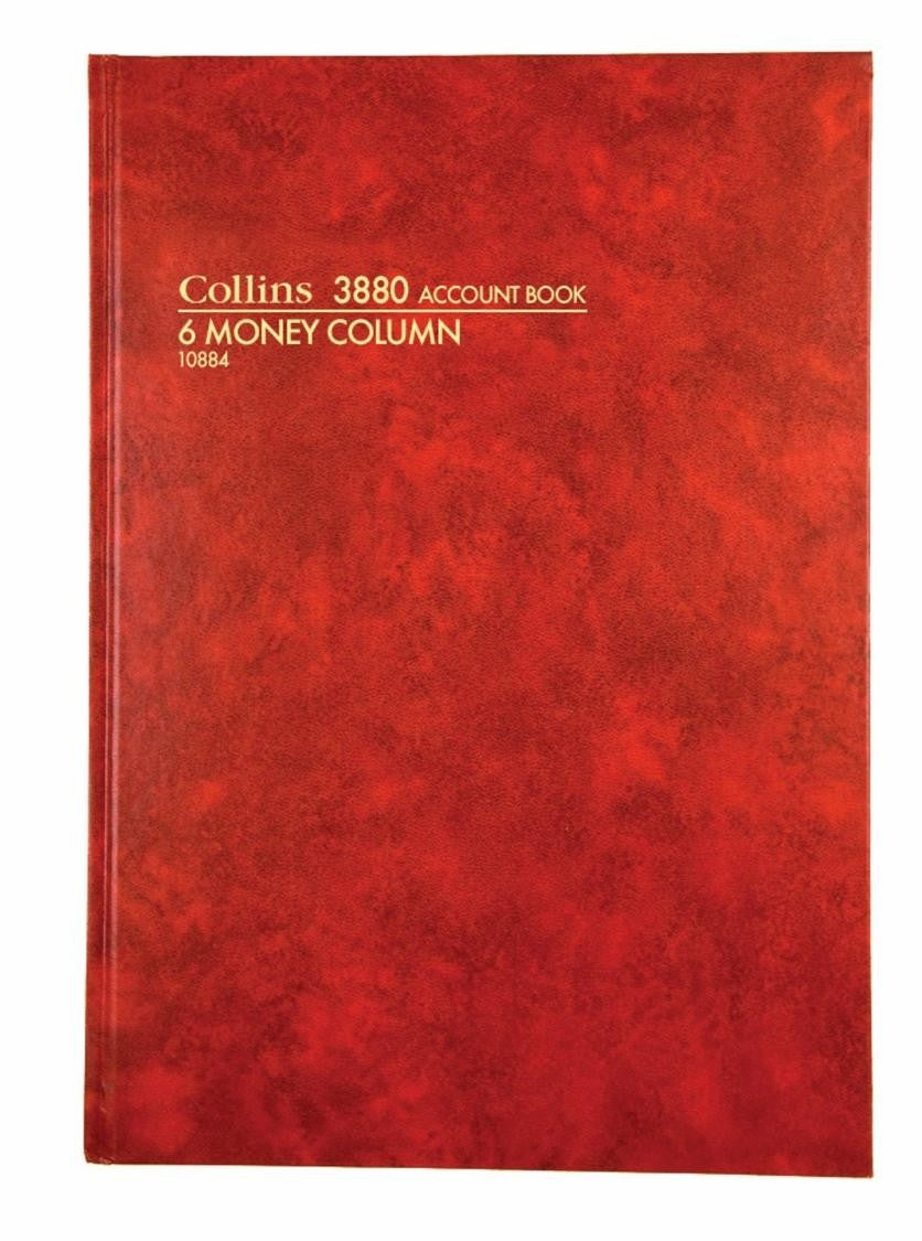 Collins Account Book 3880 6MC (Each)