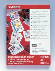 Canon Paper Photo A4 High Resolution HR-101N I/J 106GSM PK200 (Each)