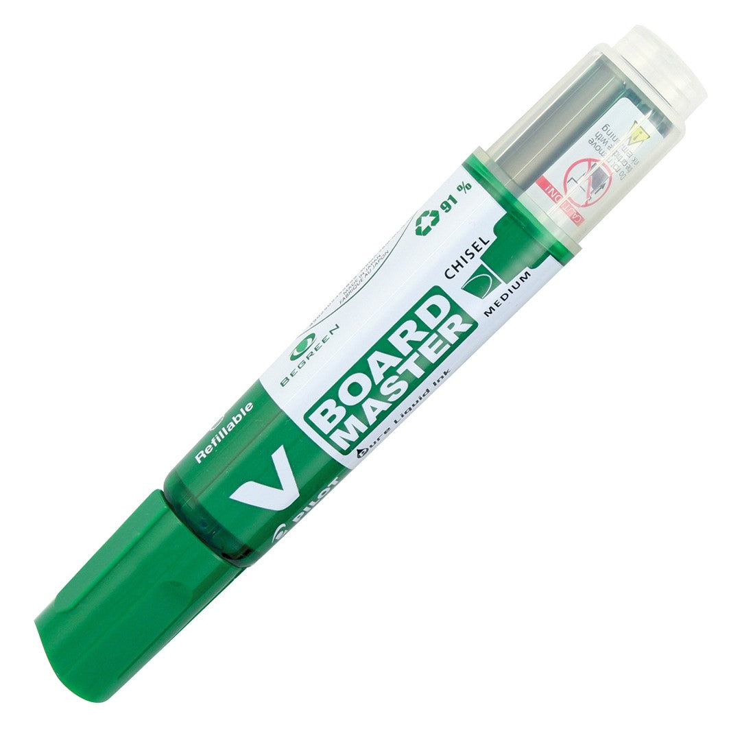 Pilot Marker Whiteboard Begreen V Board Master Chisel Tip Green (Box 10)