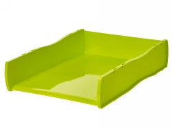Esselte Document Tray Nouveau Summer Colours Lime (Each)