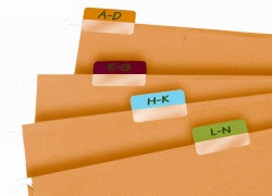 Index Tabs 3L 12x25mm Assorted Colours PK72 (Each)