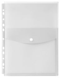 Marbig Binder Pocket A4 Top Opening Clear (Each)