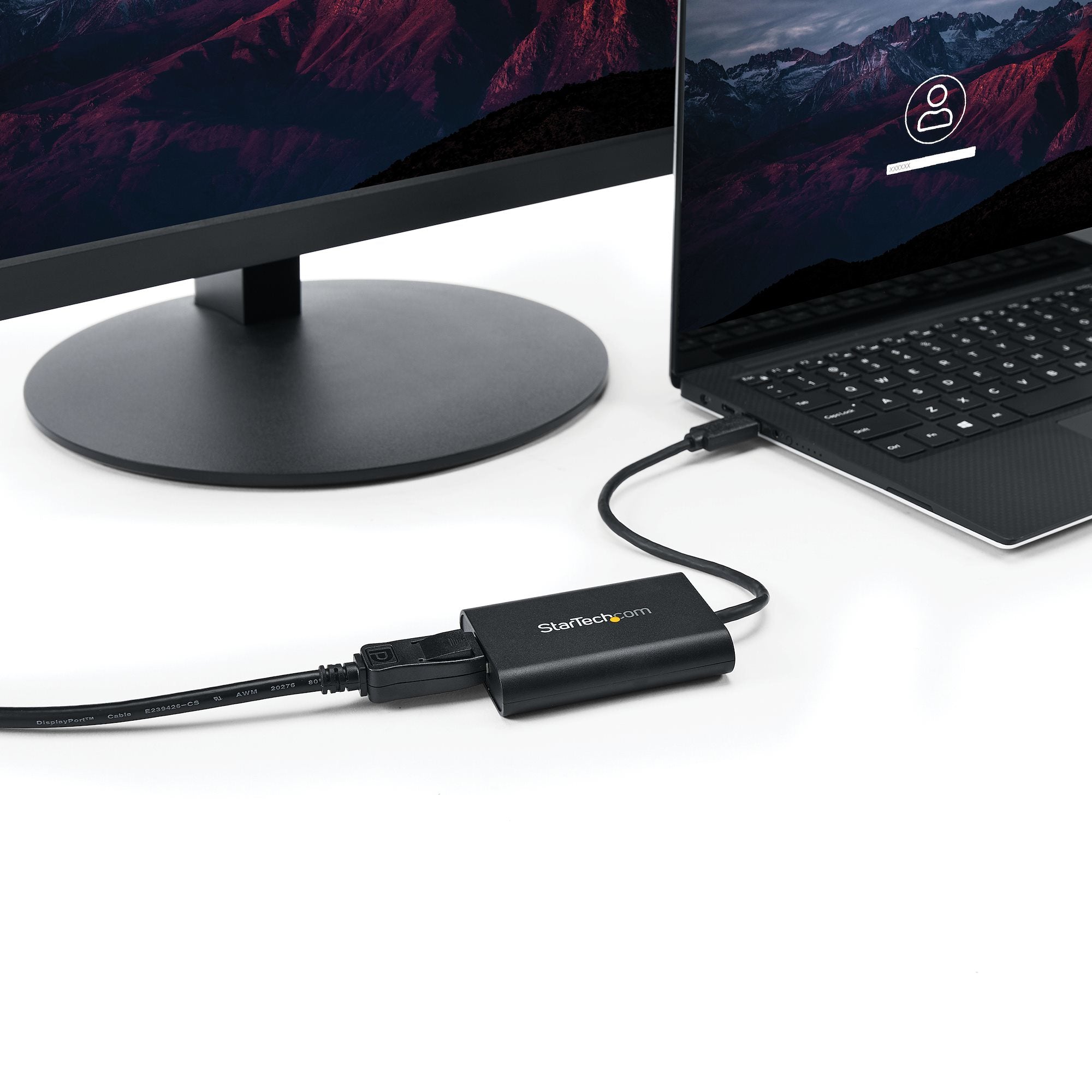 StarTech.com USB 3.0 to DisplayPort Adapter, USB DP Monitor Converter for Windows, 4K (no support for macOS/ChromeOS/Linux) - TAA