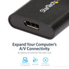 StarTech.com USB 3.0 to DisplayPort Adapter, USB DP Monitor Converter for Windows, 4K (no support for macOS/ChromeOS/Linux) - TAA