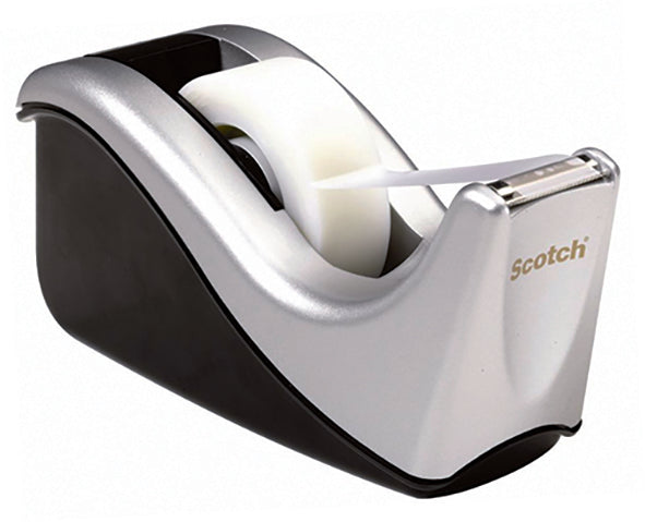 3M Scotch Tape Dispenser 19mm C60 Silver (Each)