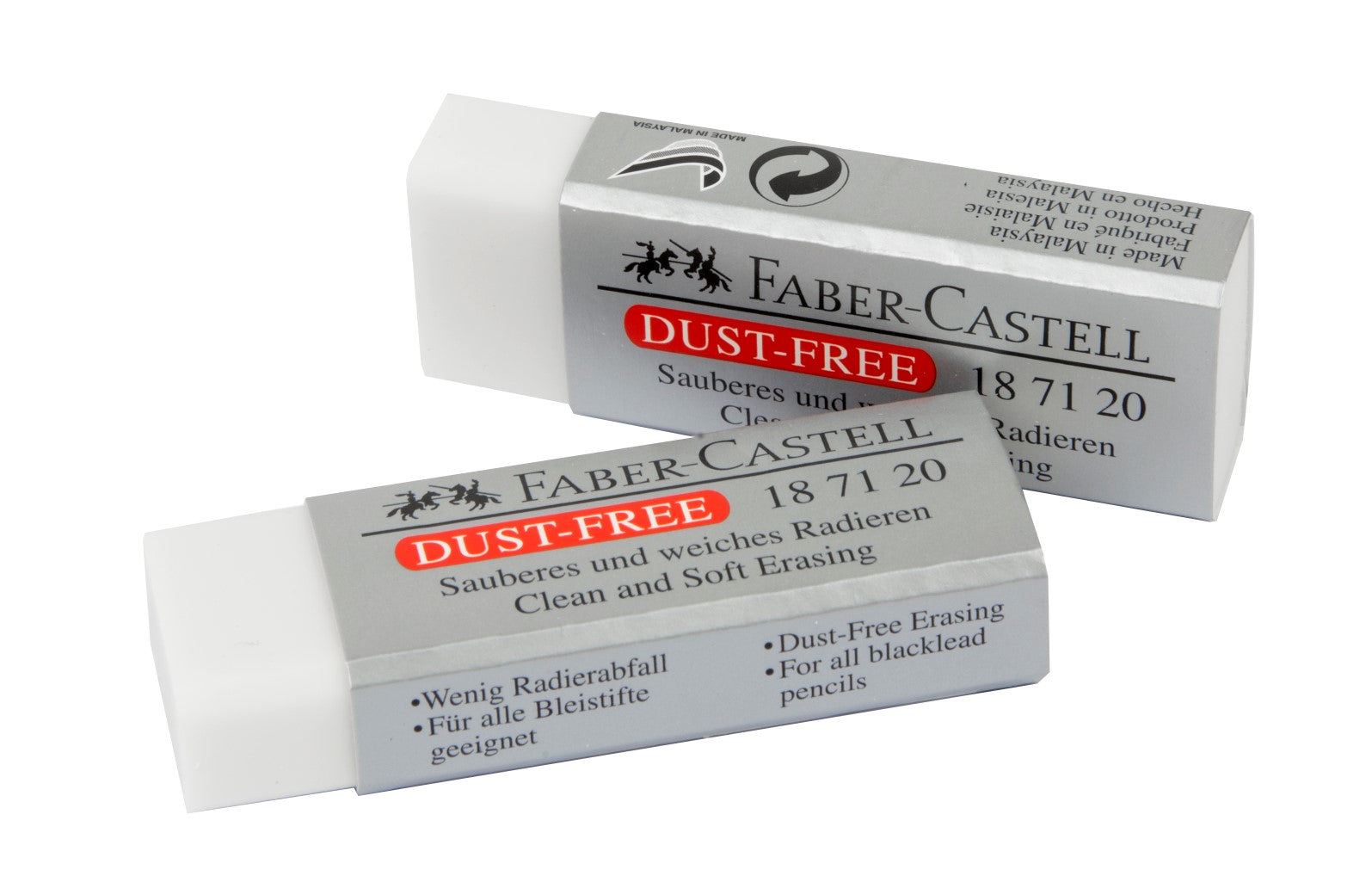 Faber-Castell Eraser Dust Free Paper (Box 185)