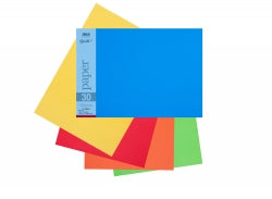 Quill Paper A3 80GSM Bright Assorted PK150 (Each)