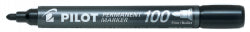 Pilot Marker 1.0mm Permanent SCA-100 Bullet Tip Fine Black (Box 12)