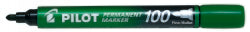 Pilot Marker 1.0mm Permanent SCA-100 Bullet Tip Fine Green (Box 12)