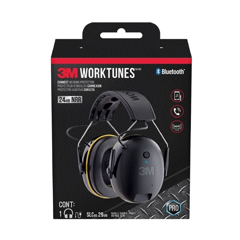 3M Worktunes Hearing Protector - Box of 4