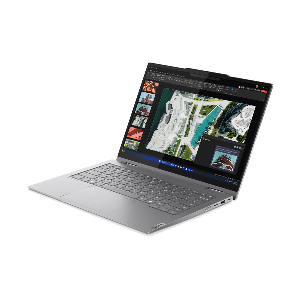 Lenovo ThinkBook 14 2-in-1 G4 IML Intel Core Ultra 5 125U Hybrid (2-in-1) 35.6 cm (14") Touchscreen WUXGA 16 GB DDR5-SDRAM 512 GB SSD Wi-Fi 6E (802.11ax) Windows 11 Pro English Grey